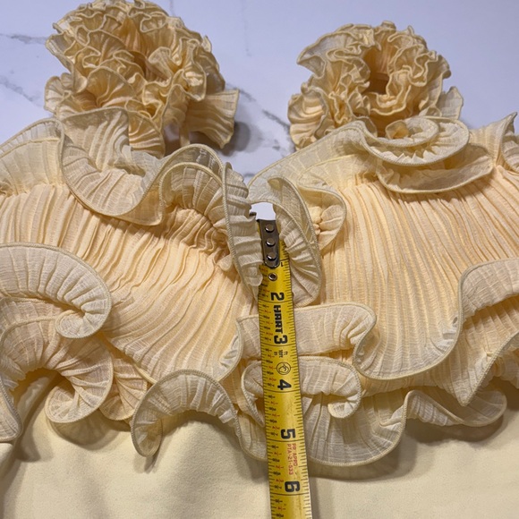 FP Movement by Free People Yellow Ruffle Top - Picture 12 of 15